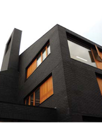 New Dover Hospital fabric and appearance - Black brick