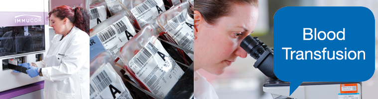 Pathology blood transfusion header