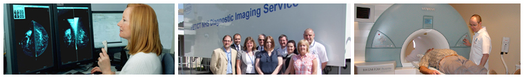 Images of some of the Radiological Sciences services across East Kent Hospitals. Including breast screening xrays, PET/CT scanning and MRI scanning