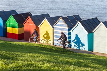 Beach Huts on the seafront