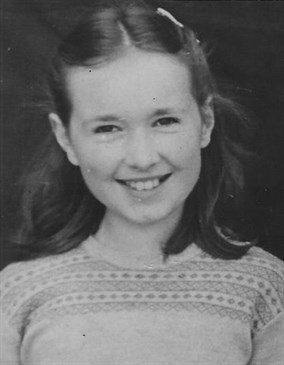 Ann Sheehan as a child