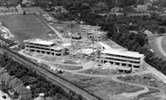 Avatar of the Kent and Canterbury Hospital in 1936. Black and white image showing a white building under construction.
