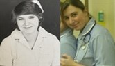 Avatar of IND montage pic. Image shows a young Sue Brassington (black and white image) and Katie Milner. Both are wearing nurses' uniforms.