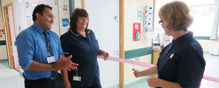 A new Gynaecology Assessment Unit (GAU) opened on 3 August 2015 at the William Harvey Hospital, Ashford