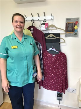 Clare Grover in The Closet at William Harvey Hospital