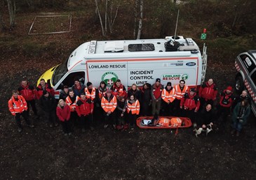 Kent Search and Rescue volunteers