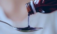 Avatar of elderberry study - photo shows liquid being poured onto a spoon