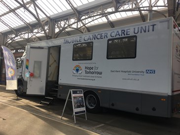 Hope for Tomorrow cancer care bus