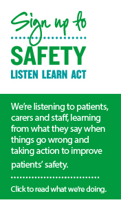 Sign up to Safety Banner