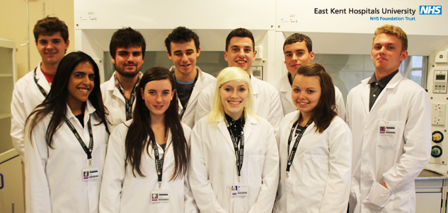 EKHUFT Biomedical Science apprentices