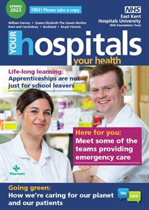 Front cover of Your Hospitals, spring 2023 issue