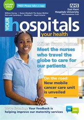 Front page of the Autumn 2020 edition of Your Hospitals magazine