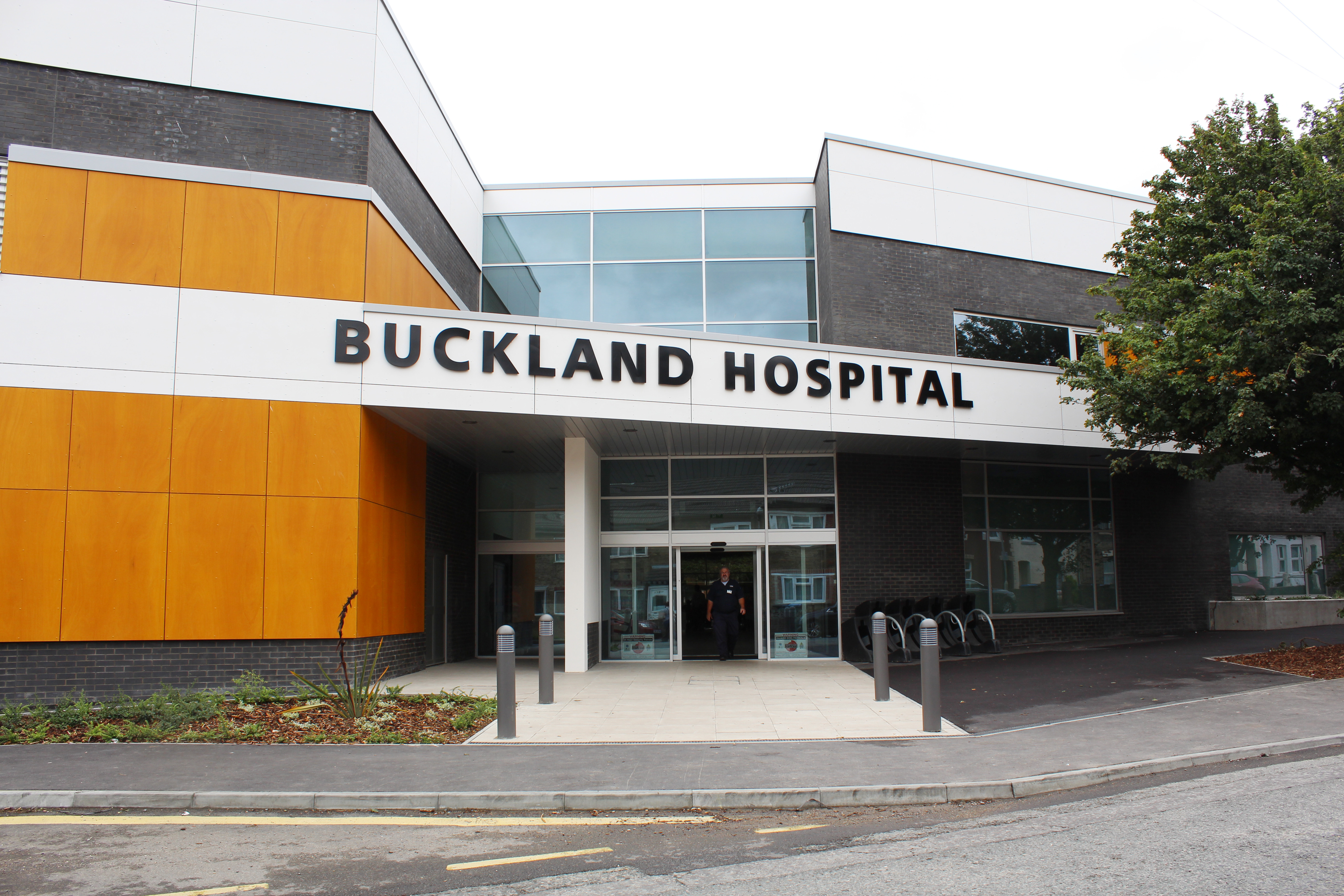 Buckland Hospital entrance