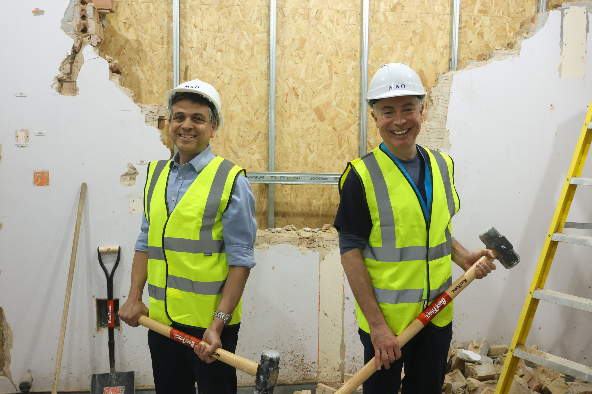 Dr Robert Kaikini and Dr David Hargroves