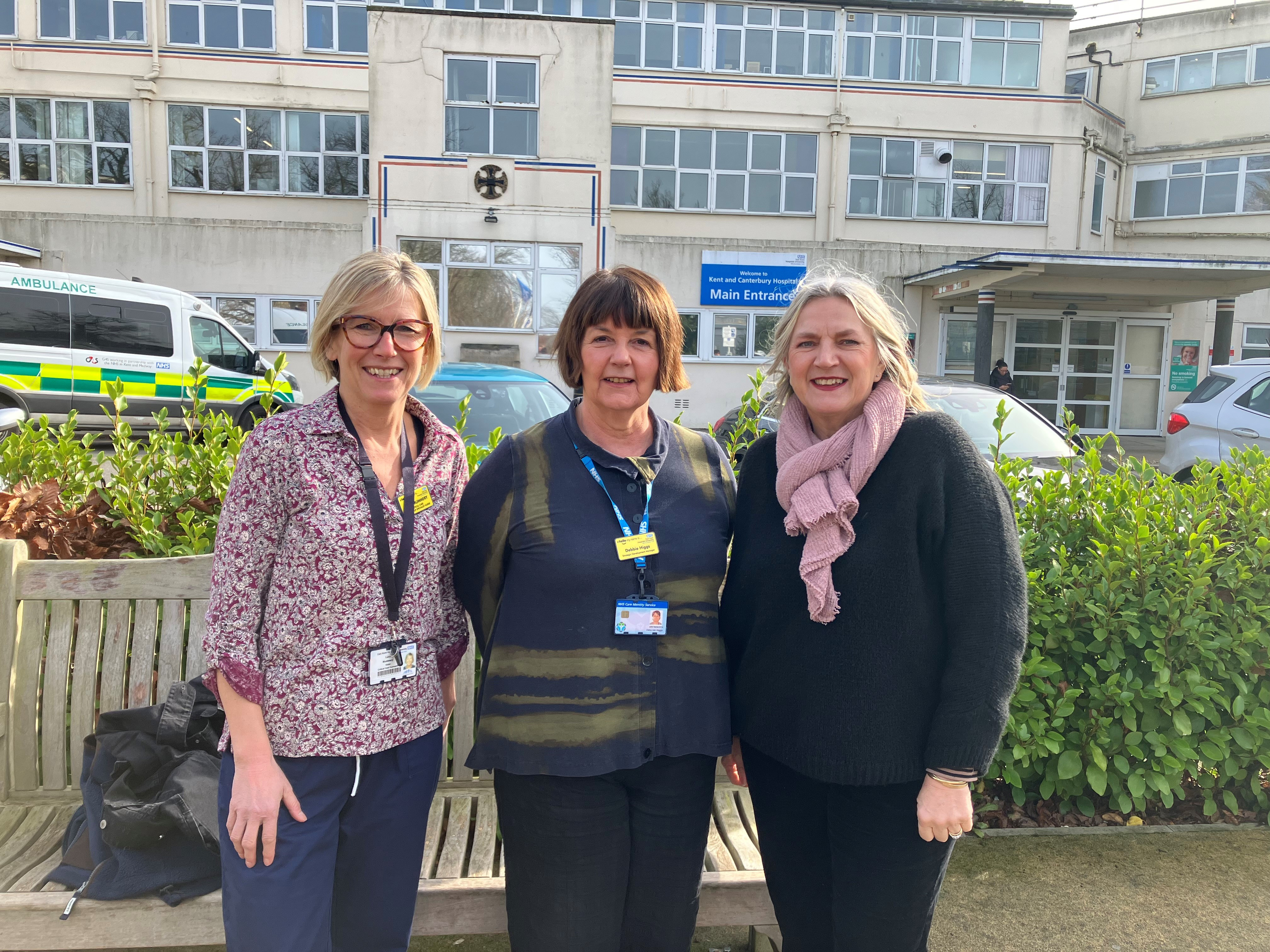 Original members Lucy, Debbie and Stefa