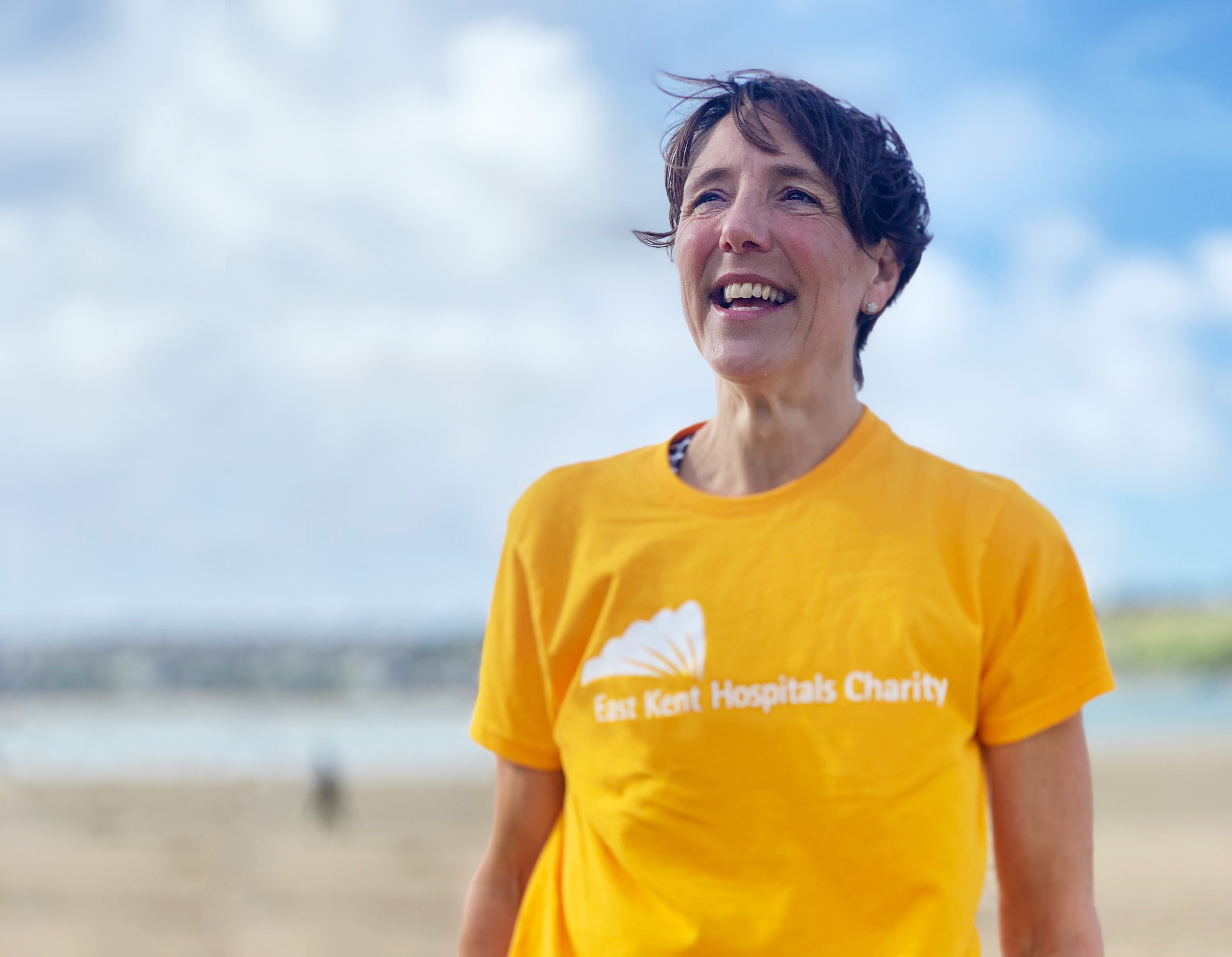 Marathon runner in support of East Kent Hospitals Charity